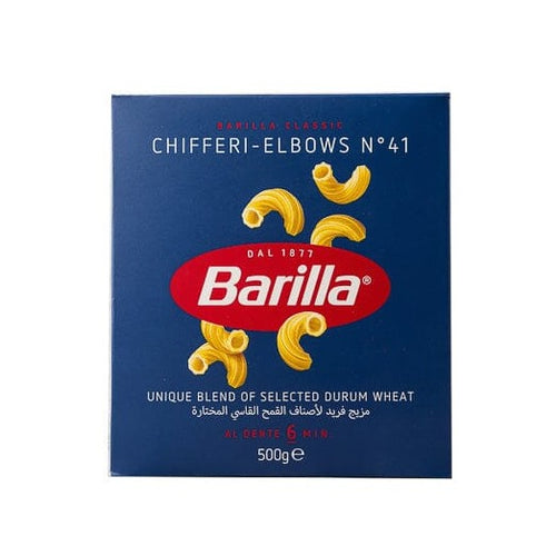 Barilla Chifferi-elbows pasta at zucchini
